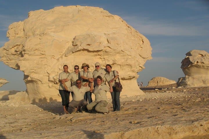 Overnight White Desert Safari Camping from Cairo
