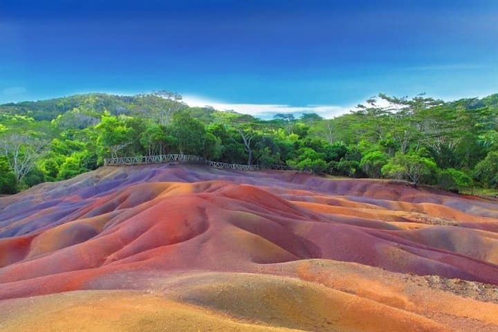 Full-Day Mauritius Volcanic Wonders Tour Including Swimming with Wild Dolphins