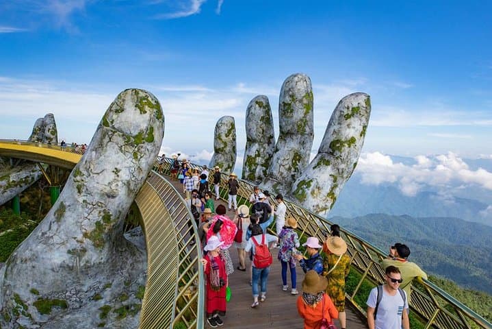 Vietnam Golden Bridge - Ba Na Hills Day Tour from Da Nang or Hoi An