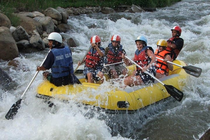 ATV, Rafting and Ziplining Adventure from Phuket