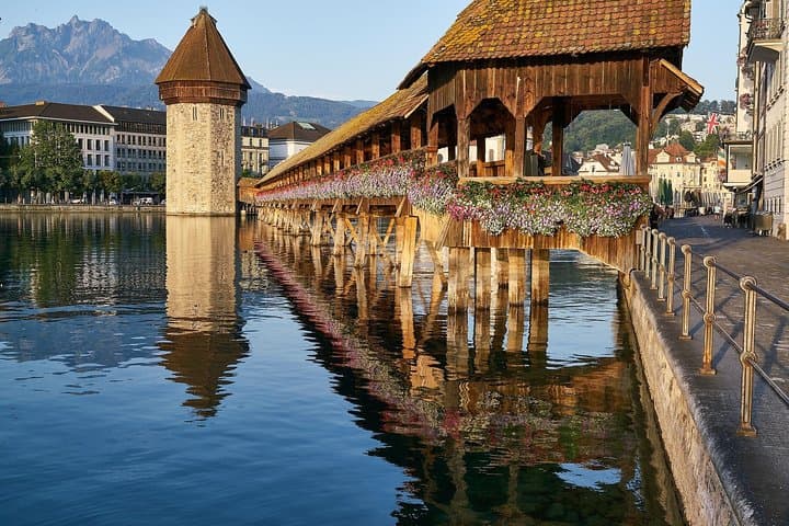 Sail to Basel and then explore either Bern, Luzern, Zurich or the Swiss Alps.