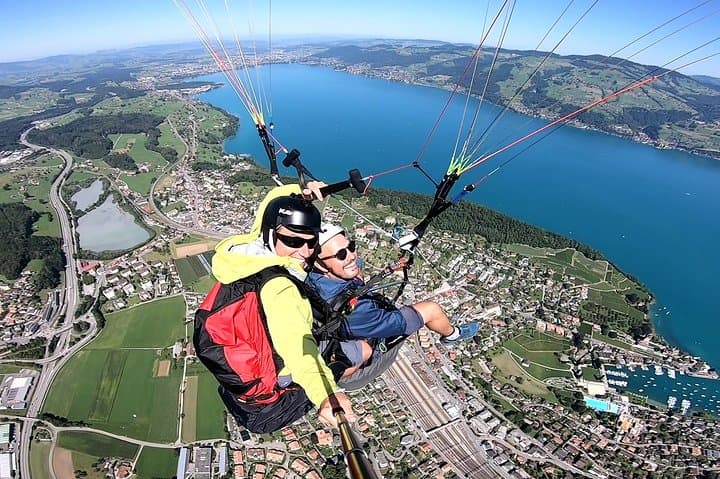 Paragliding Tandem in Switzerland