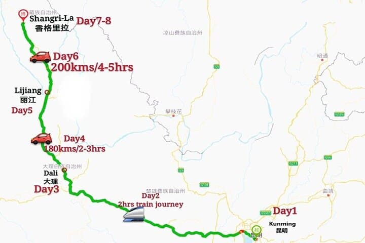 8 Days Yunnan Minority life Experience to Kunming, Dali, Lijiang, Shangri-La