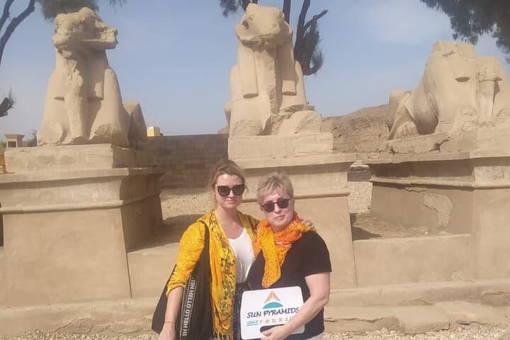 Tour of the East Bank in Luxor in Egypt