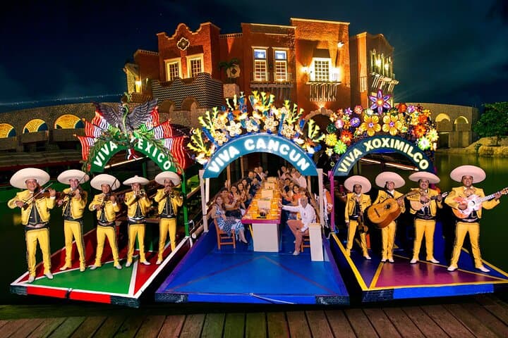 Xoximilco party in Cancun