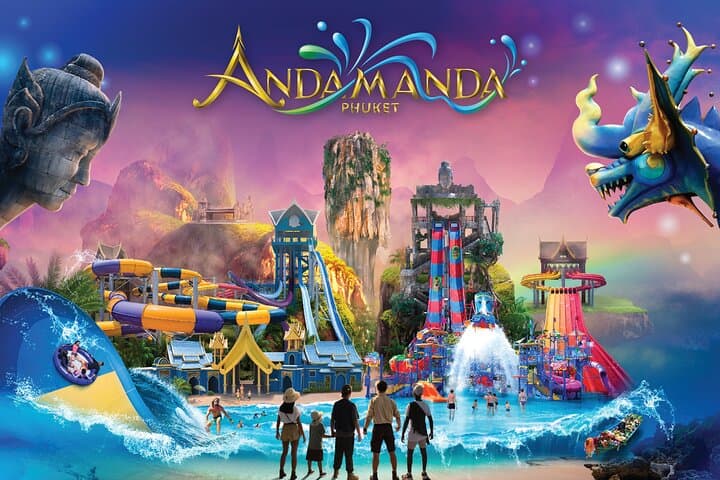 Andamanda Water Park in Phuket, Thailand