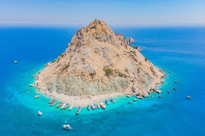 Turkish Maldives Suluada boat Tour with lunch from Antalya