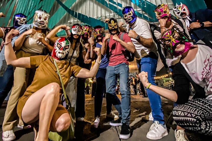 Lucha Libre Experience with Tequila, Walking Tour & Arena Show