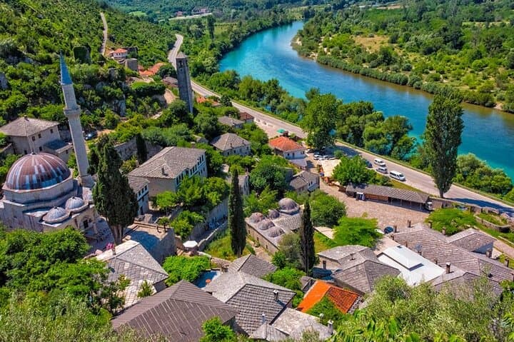 Full-Day Tour in Herzegovina, Blagaj, Počitelj, and Kravice