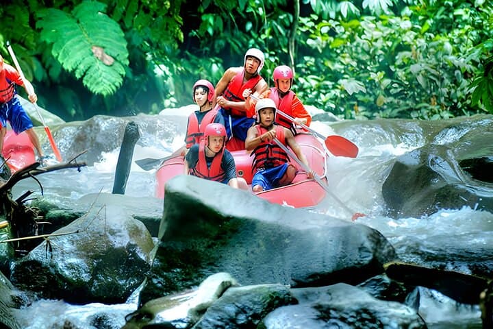 Ayung River Rafting and Kintamani Volcano Trip