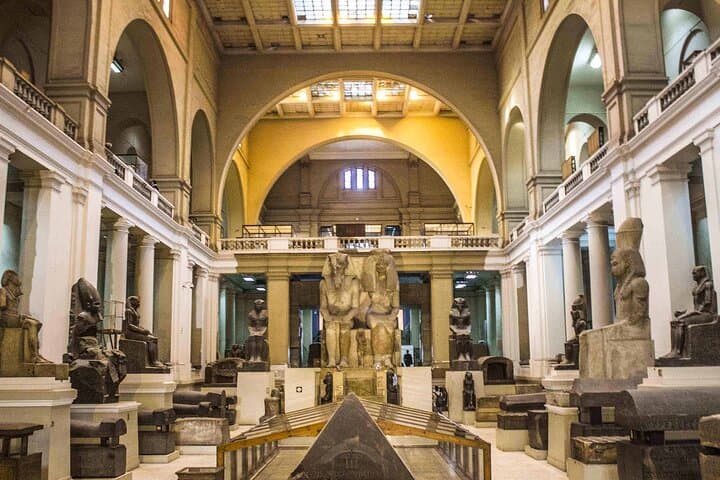 Egyptian Museum and Grand Egyptian Museum Day Tour from Cairo
