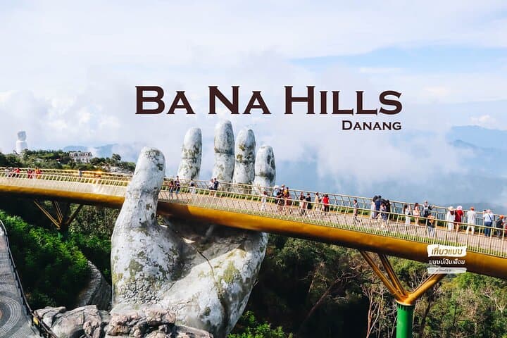 1 Day Golden Bridge and Ba Na Hills Tour with 2 Ways Cable Car