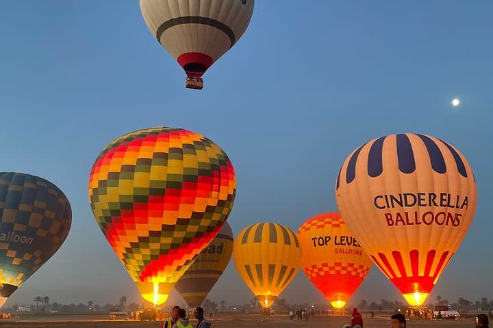 Hot Air Balloons Ride Luxor Egypt