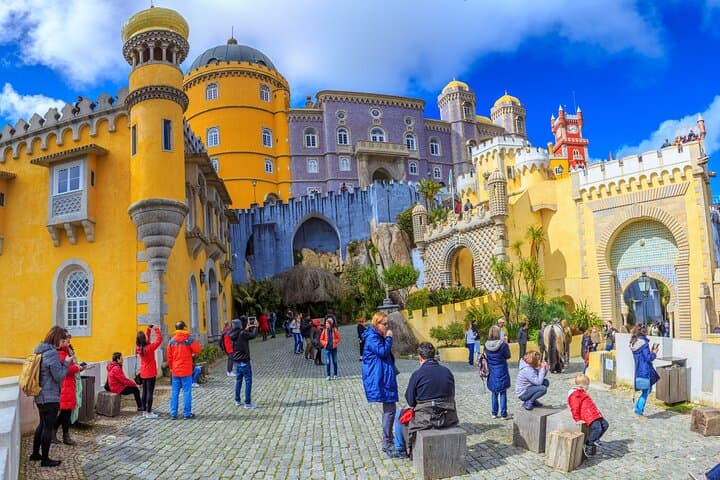 Lisbon to Sintra, Pena Palace, Regaleira & Cascais, small-group