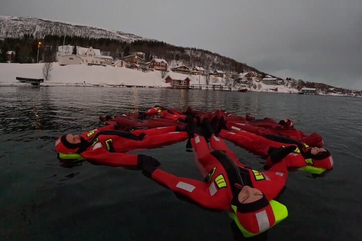 Tromso Arctic Fjord Floating