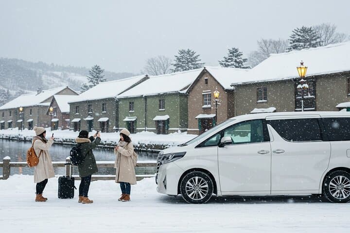 Private Alphard & Simple English Driver in Hokkaido(Sapporo Otaru Toya Furano)