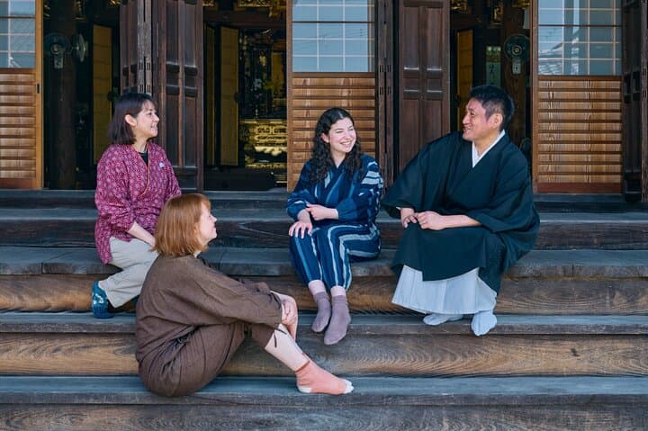 Near Kyoto: Temple Life & Old Town Walk by Lake Biwa