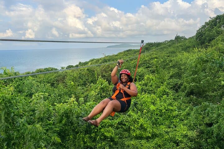 Zipline Canopy Adventure by the Ocean in Cartagena