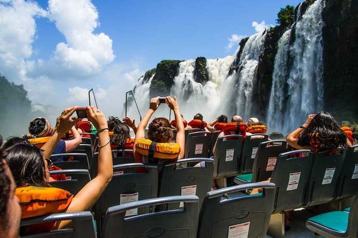 Iguazu Falls Tour, Boat Ride, Train and Safari Truck