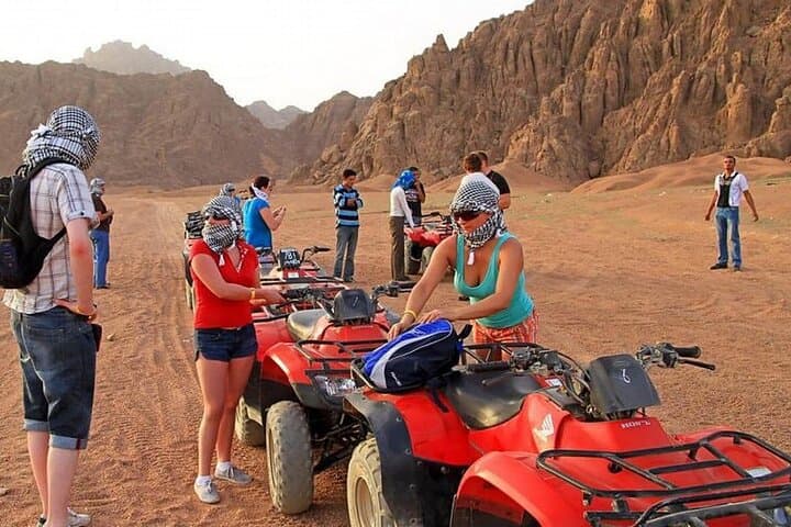 Private ATV Quad Bike Ride At Dahab