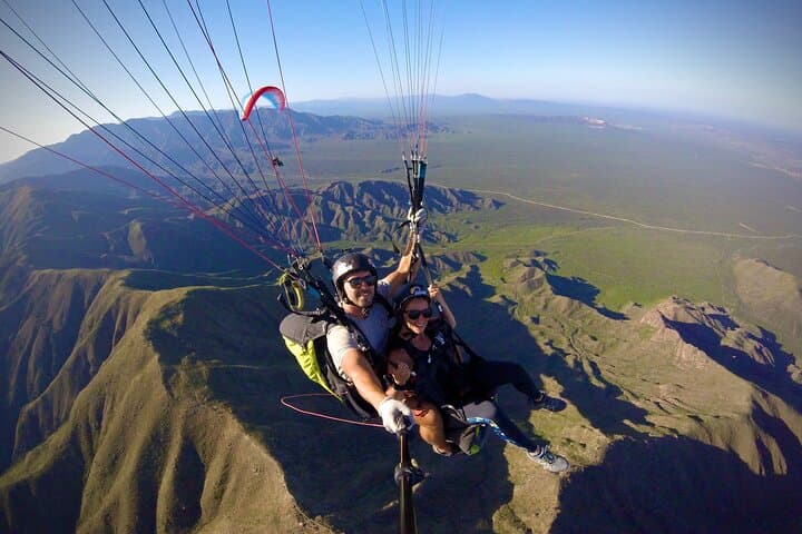 Tandem Flight Paraglider with Instructor + HD