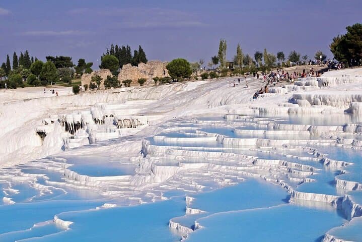 Guided Pamukkale Day Trip With Hierapolis &Thermal Pools & Lunch