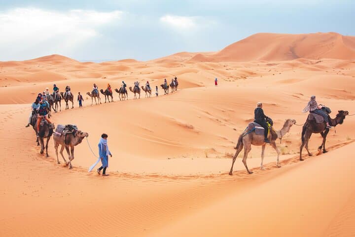 From Marrakech To Fes: 3-Days Desert Tour, with Luxury Camp,