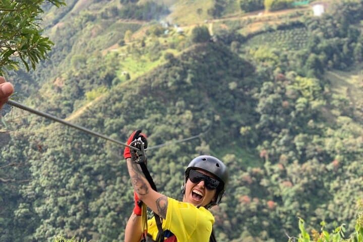 Zipline Adventure from Medellin
