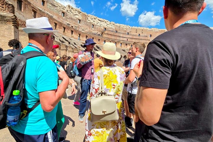 Colosseum, Roman Forum and Palatine Hill Guided Walking Tour