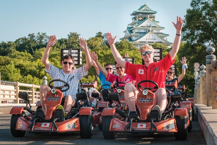 Official Japan Go-Kart Through Osaka Castle