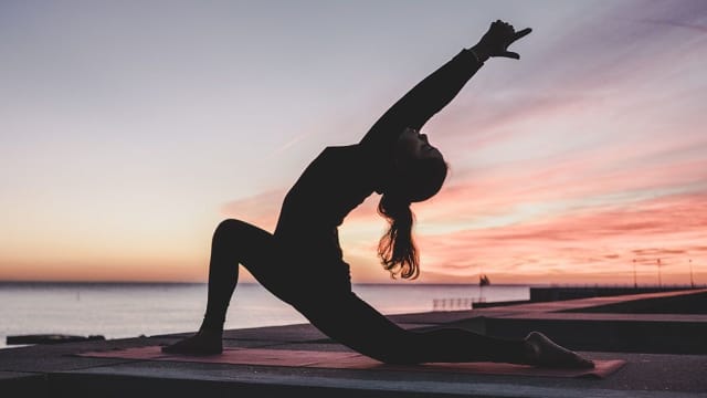 Beach Yoga in Thailand