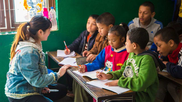 Volunteer Teaching in Kathmandu, Nepal