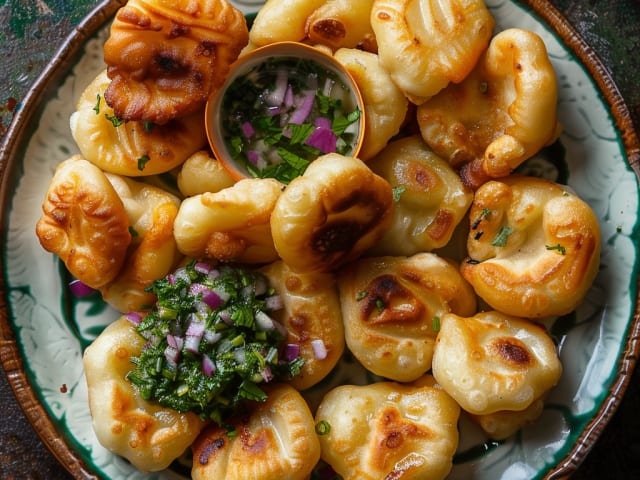 A picture of Salteñas