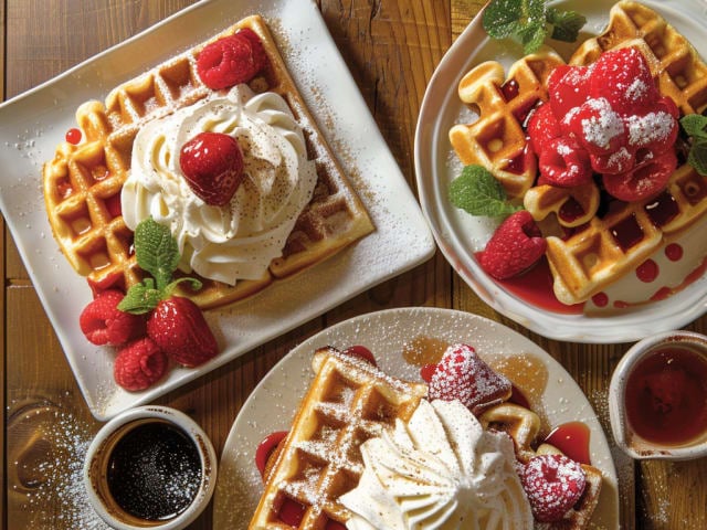 A picture of Belgian Waffles