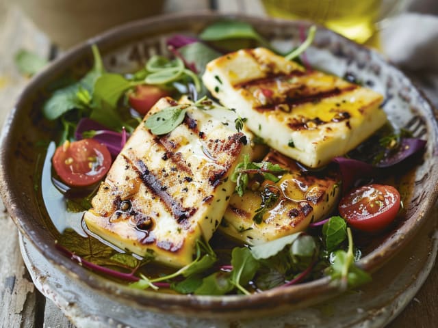 A picture of Halloumi