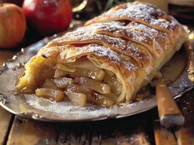 A picture of Apfelstrudel