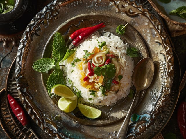 A picture of Thingyan Rice