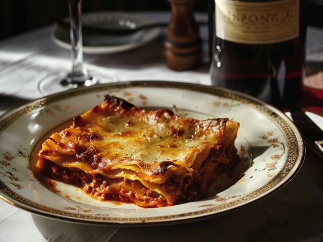 A picture of Lasagna