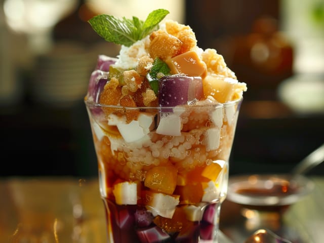 A picture of Halo-Halo