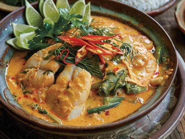 A picture of Fish Amok