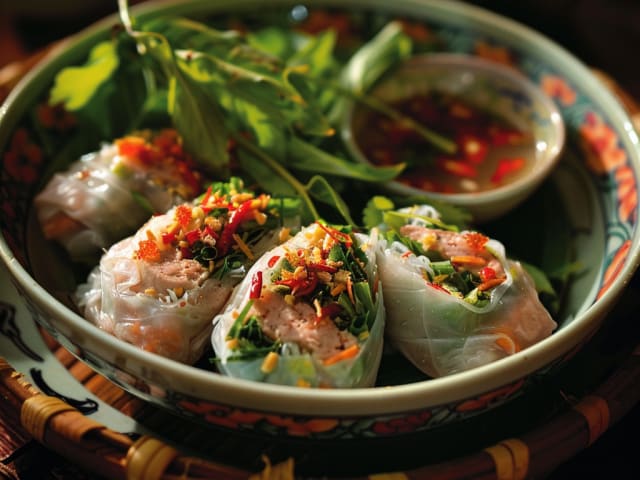 A picture of Goi Cuon