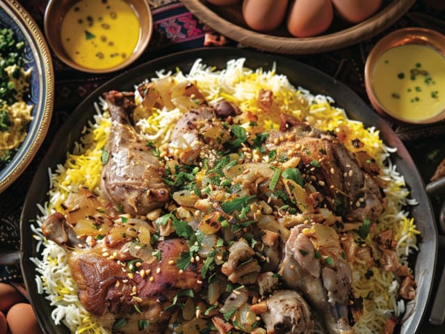 A picture of Mansaf