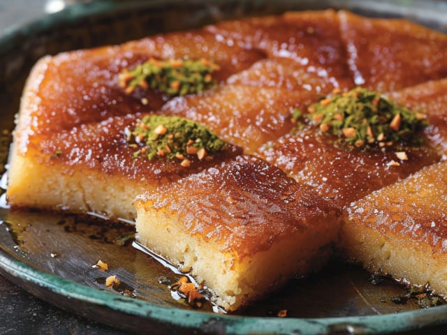 A picture of Knafeh