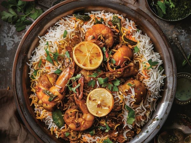 A picture of Biryani