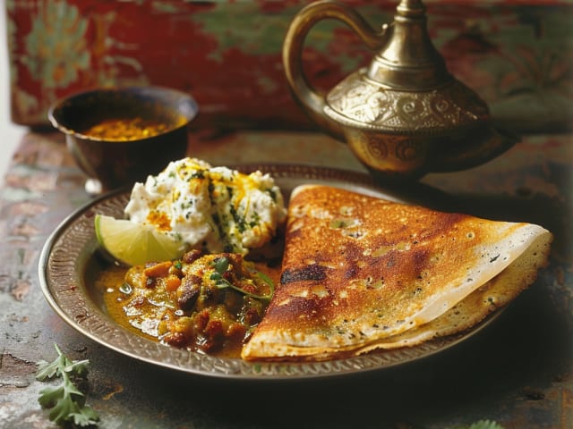A picture of Masala Dosa