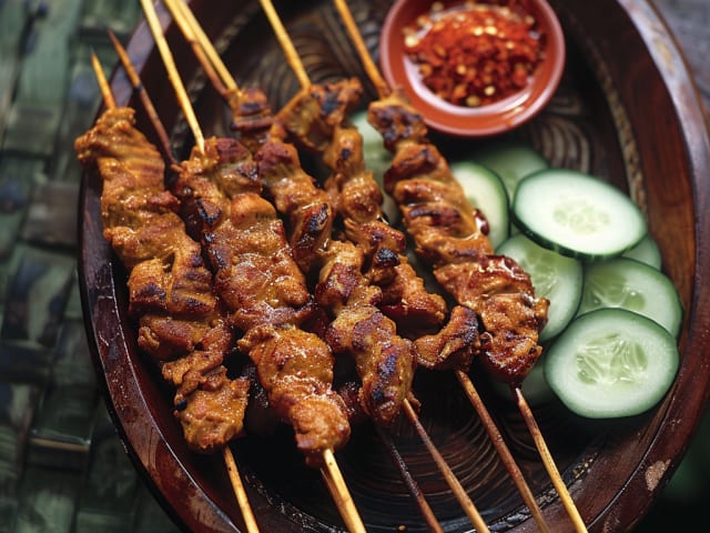 A picture of Satay
