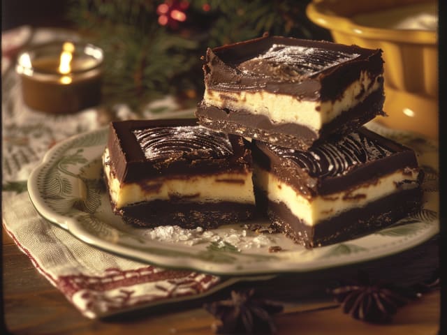 A picture of Nanaimo Bars