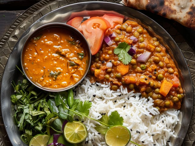 A picture of Dal Bhat