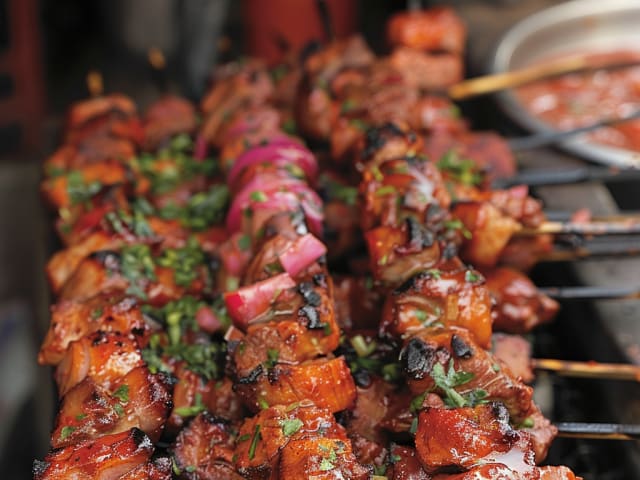 A picture of Anticuchos