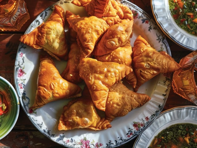 A picture of Moros y Cristianos